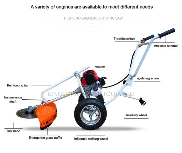 Trolley Gasoline Brush Cutter · Photo 3