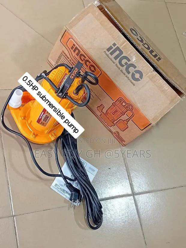 Super Efficient 1 Inch Ingco Submersible Water Pump 370watts · Photo 1