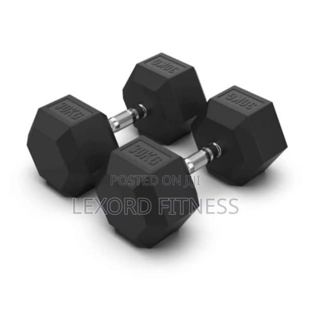 Hex Dumbbell 60kg (30kg Pair) · Photo 3