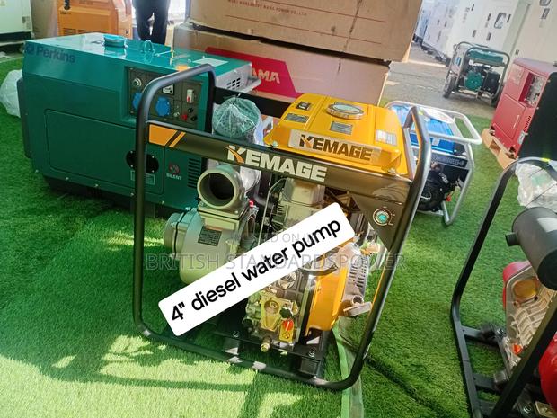 Water Resistant 4 Inches Diesel Water Pump · Photo 1