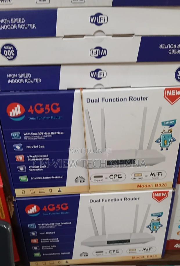 4g/5g Dual Function Sim Router + Backup Battery · Photo 1