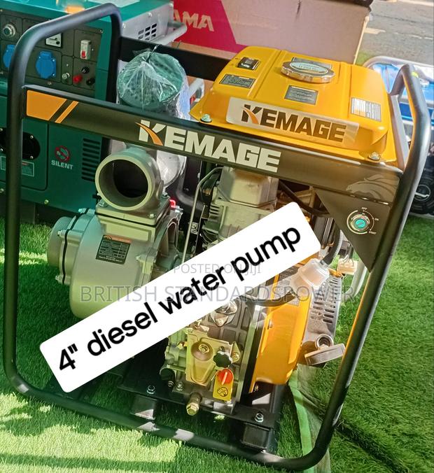 Sustainable 4 Inches Diesel Water Pump · Photo 1