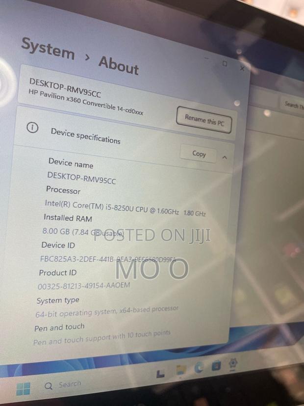 Laptop HP Pavilion X360 14 8GB Intel Core I5 SSD 256GB · Photo 5