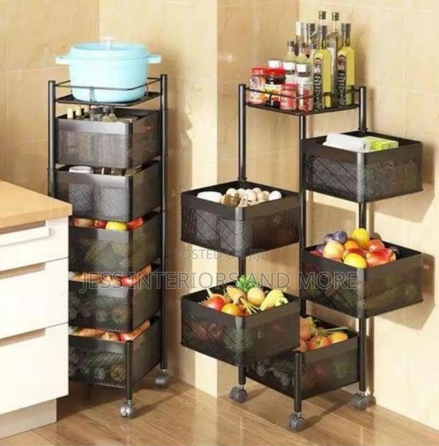 Rotating Multipurpose Storage Rack · Photo 1