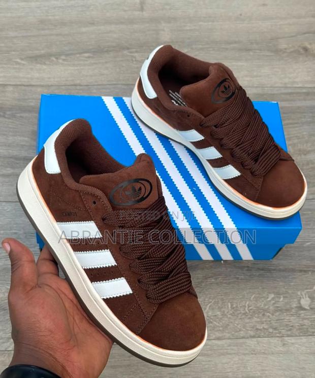 Authentic Adidas Campus Brown/White · Photo 1