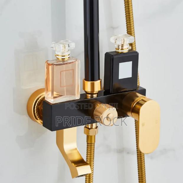 Black and Gold Three in One Shower · Photo 2