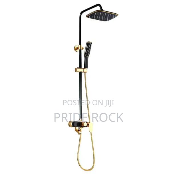 Black and Gold Three in One Shower · Photo 4