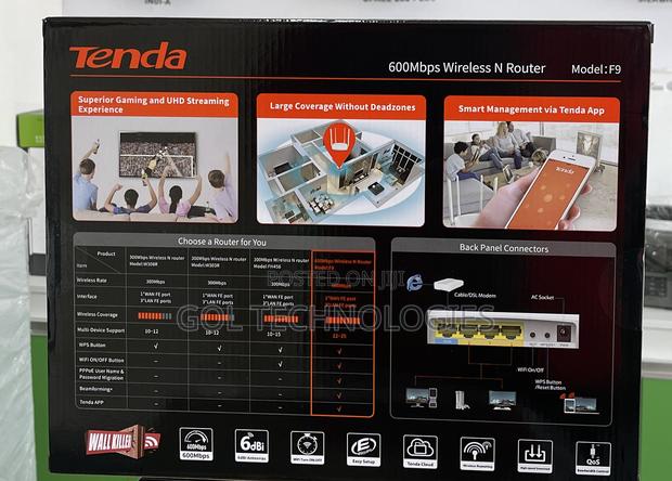 Tenda Wireless Router 600mbps for Super Fast Experience · Photo 2