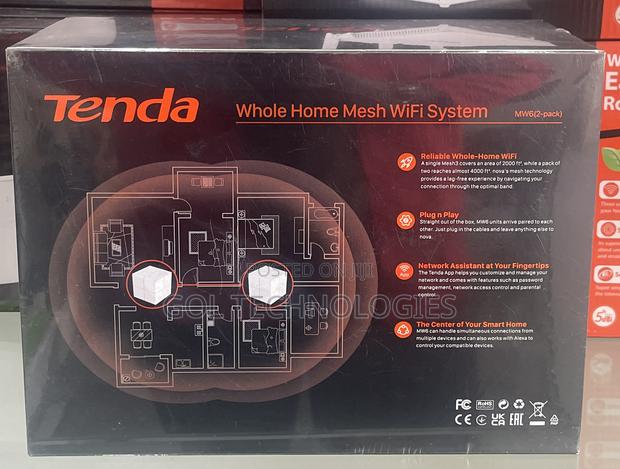 Tenda Access Point 2pack Whole Home Mesh Nova Mw6 (2-Pack) · Photo 3