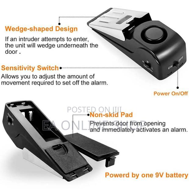 Home Security Door Stop Entrance Alarm · Photo 3