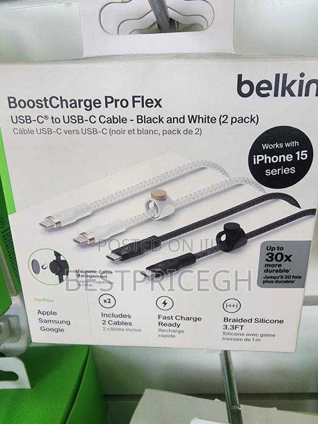 Belkin Boostcharge Pro Flex Usb-C to Usb-C Cable · Photo 1