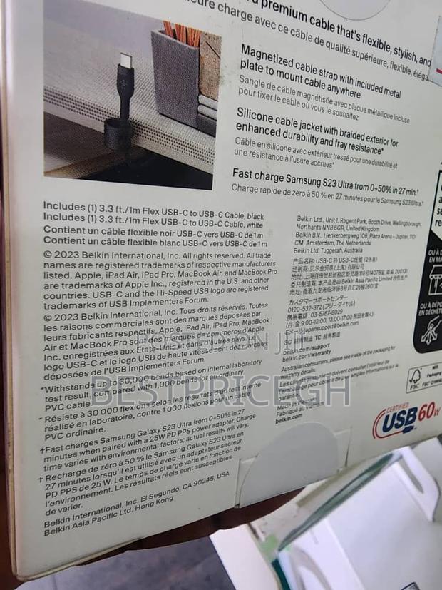 Belkin Boostcharge Pro Flex Usb-C to Usb-C Cable · Photo 2