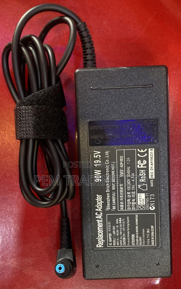 Original Acer Charger/Adapter 5.5*1.7mm 90w · Photo 1