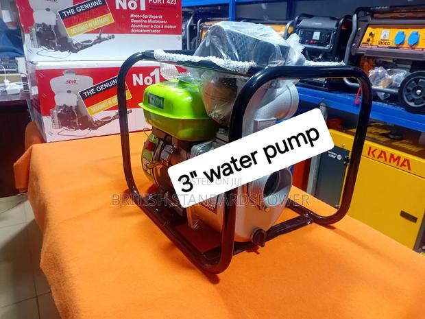 High Efficiency 3 Inches Petrol Water Pump · Photo 1