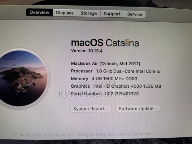 Laptop Apple MacBook Air 2012 4GB Intel Core i5 SSD 500GB · Photo 6