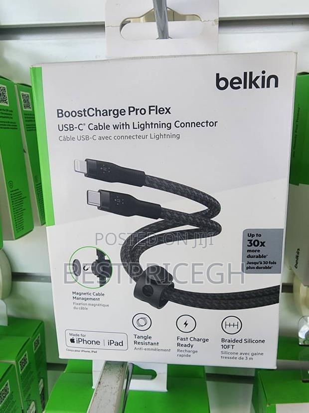 Belkin Usb-C Cable With Lightning Connector · Photo 1