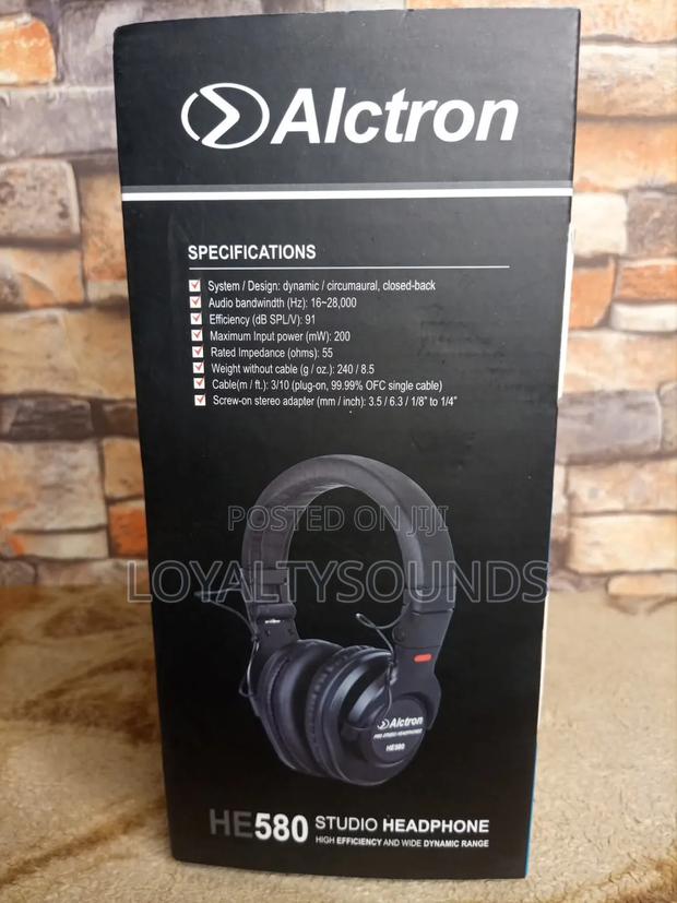Alctron He580 Professional Monitoring Headphones · Photo 3