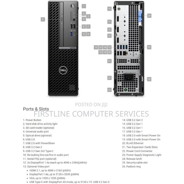 New Desktop Computer Dell Optiplex 7010 MT 8GB Intel Core I7 SSD 512GB · Photo 1