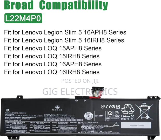 Lenovo Battery - For Loq - Legion Slim · Photo 3