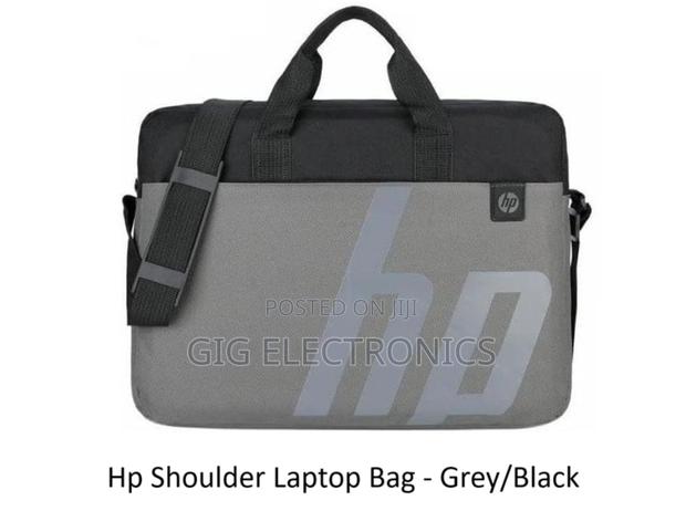 Hp Shoulder Laptop Bag - Grey/Black · Photo 1