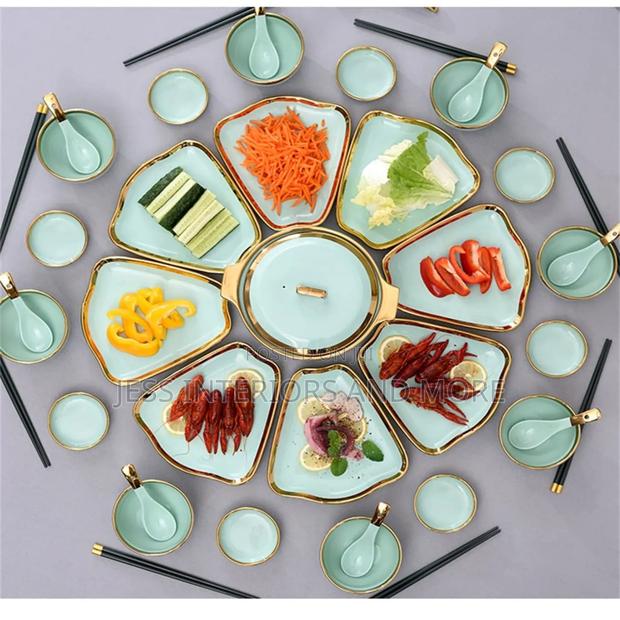 Dinnerware Set for 8 People (Mint Green) · Photo 2