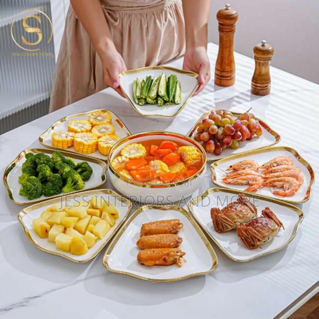 Dinnerware Set for 8 People (White ) · Photo 4