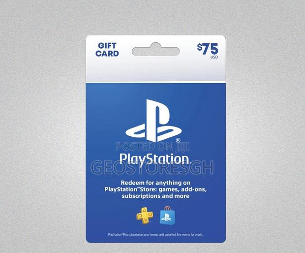 $75 Playstation Store Gift Card [Digital] · Photo 1