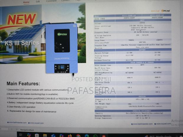 3500w 12v 160a MPPT Hybrid Solar Inverter · Photo 6