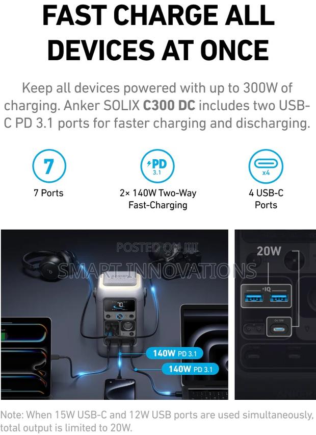 Anker Solix C300 Dc Power Bank Station · Photo 7