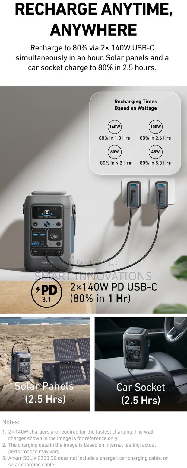 Anker Solix C300 Dc Power Bank Station · Photo 5
