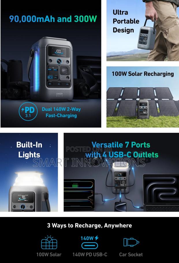 Anker Solix C300 Dc Power Bank Station · Photo 8