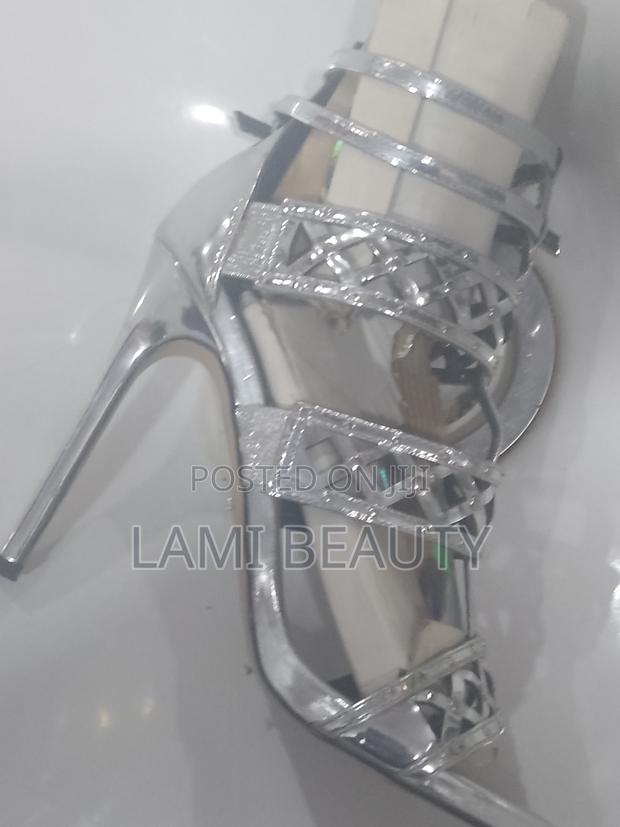 Silver Sandals Heels · Photo 2