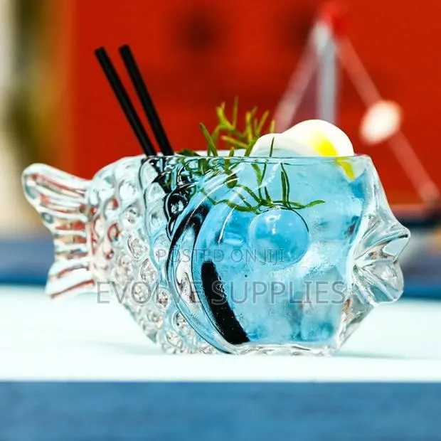 190ml Fish Glass Cup · Photo 1