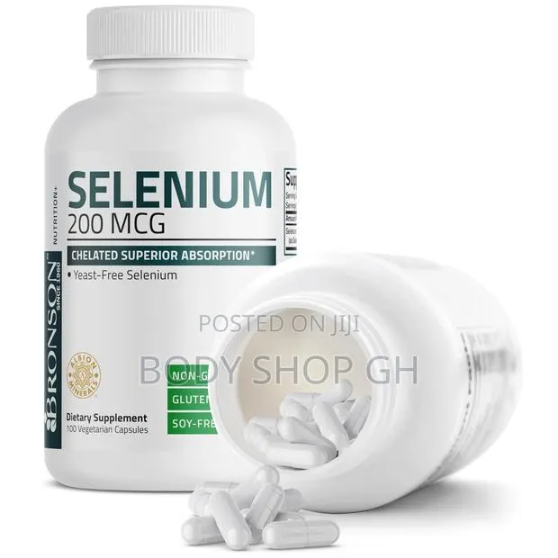Bronson Selenium 200 MCG – Amino Acid Complex - Superior Absorption, · Photo 1