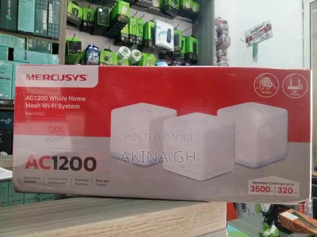 Mercusys Ac1200 Whole Home Mesh in Wi-Fi System (Halo H32g) · Photo 1