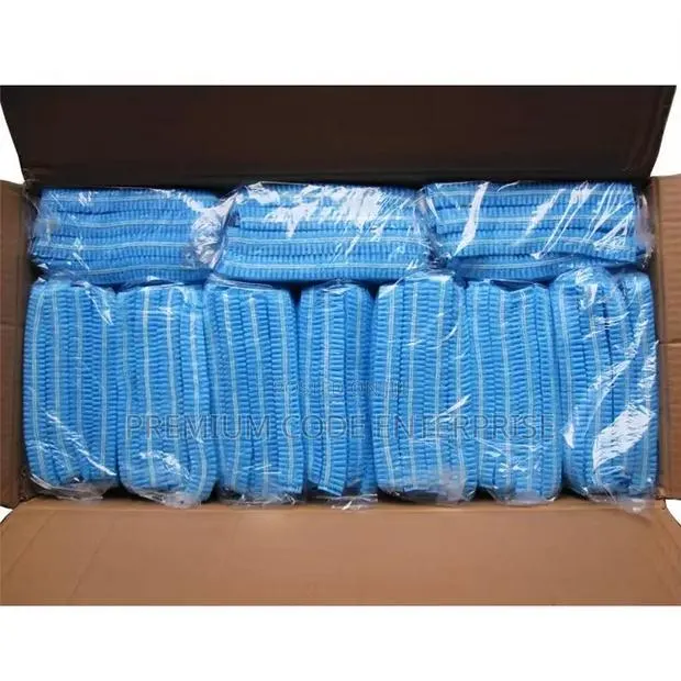 Blue Hair Net – 2000pcs Carton (20 Packs) · Photo 1