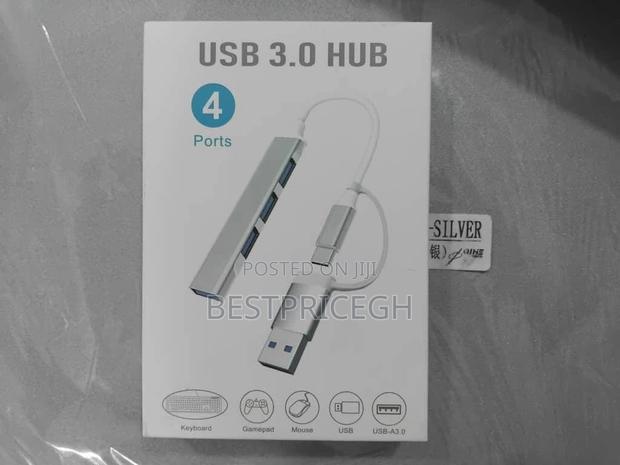 Usb 3.0 Hub Both Type C Usb 4-Port · Photo 1