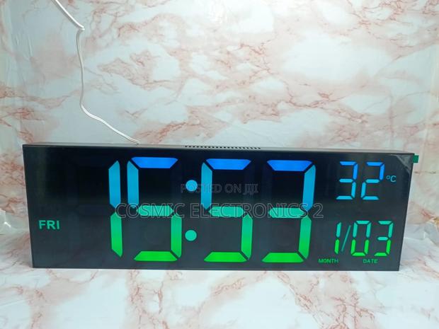16-Inch Large Led Display Alarm Clock With Multi- Display · Photo 2