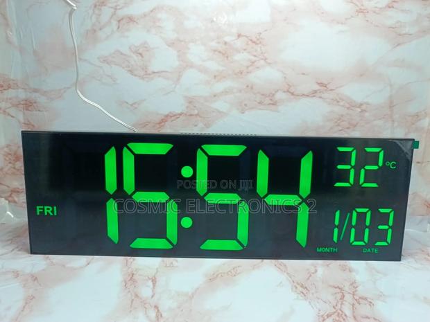 16-Inch Large Led Display Alarm Clock With Multi- Display · Photo 6