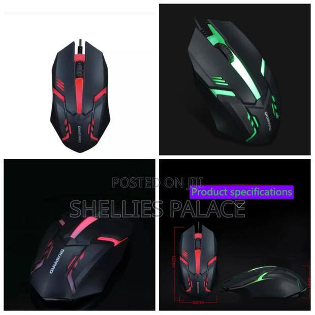 Mouse Colorful Luminous Wired Desktop USB Office Mouse · Photo 2