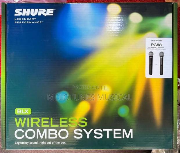 Shure Blx288/Pg58 Wireless Professional Microphone System · Photo 1