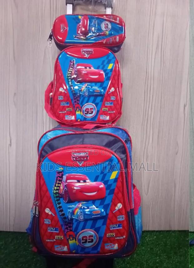 3 N1 Big Trolley School Bag for Kids · Photo 1