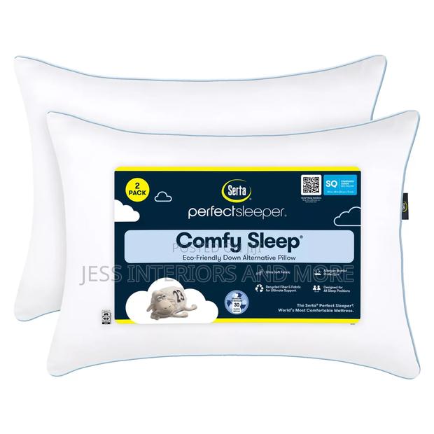 Pillow (Serta Comfy Sleep 2 Pack Assorted Sizes) · Photo 1
