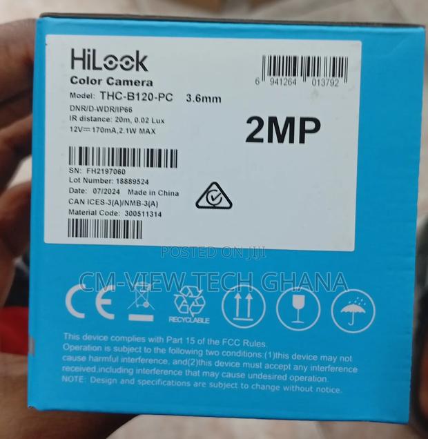 2mp Hilook Analogue Dome Camera ( THC-B120-Pc) · Photo 2