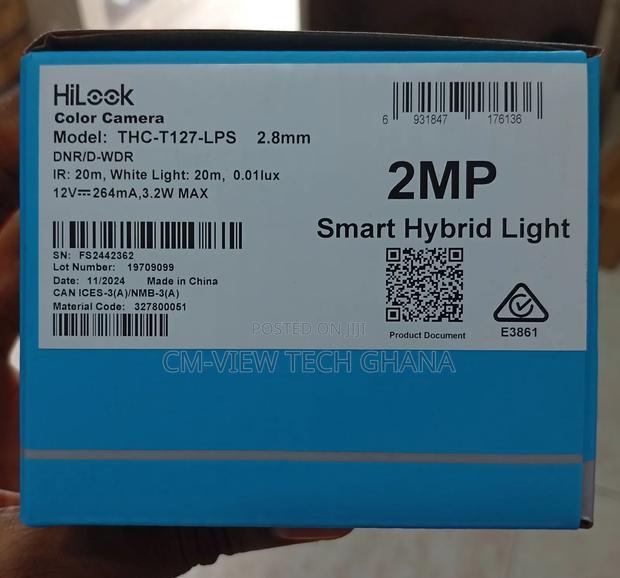 Hilook 2mp Smart Hybrid Light Indoor/Dome Camera · Photo 2
