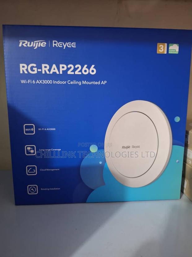 Rg-Rap2266, Reyee Wi-Fi 6 Indoor Ceiling-Mount Access Point · Photo 1
