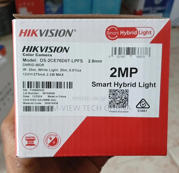2mp Smart Hybrid Light Analogue Dome(Ds-2ce76d0t-Lpfs) · Photo 2