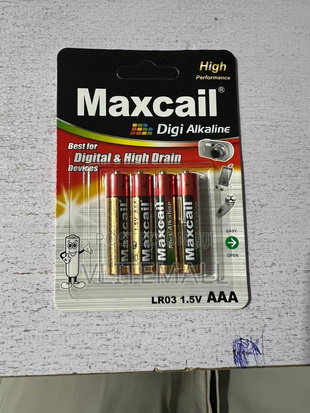 Maxcail Alkaline Batteries 4pcs · Photo 1