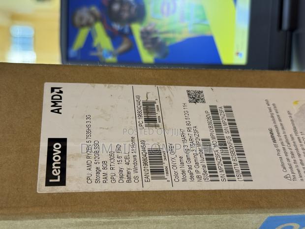 New Laptop Lenovo Ideapad 3 8GB AMD Ryzen 5 SSD 512GB · Photo 7