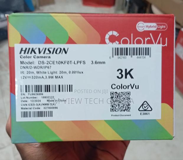 Hikvision Upto 5/6mp Bullet Analogue Colourvu Camera · Photo 2